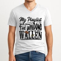 My Playlist Goes From The Windows To The V-Neck T-Shirt