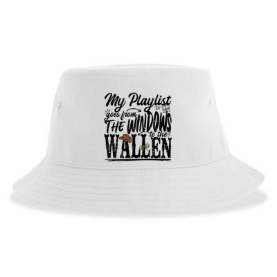 My Playlist Goes From The Windows To The Sustainable Bucket Hat