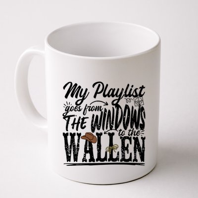 My Playlist Goes From The Windows To The Mug
