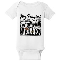 My Playlist Goes From The Windows To The Baby Bodysuit