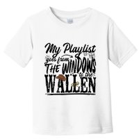 My Playlist Goes From The Windows To The Toddler T-Shirt