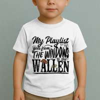 My Playlist Goes From The Windows To The Toddler T-Shirt
