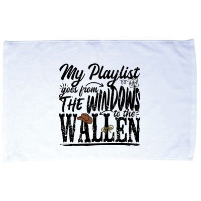 My Playlist Goes From The Windows To The Microfiber Hand Towel