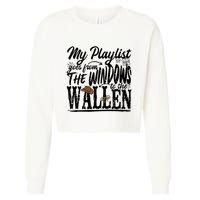 My Playlist Goes From The Windows To The Cropped Pullover Crew