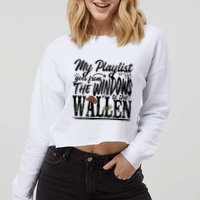 My Playlist Goes From The Windows To The Cropped Pullover Crew