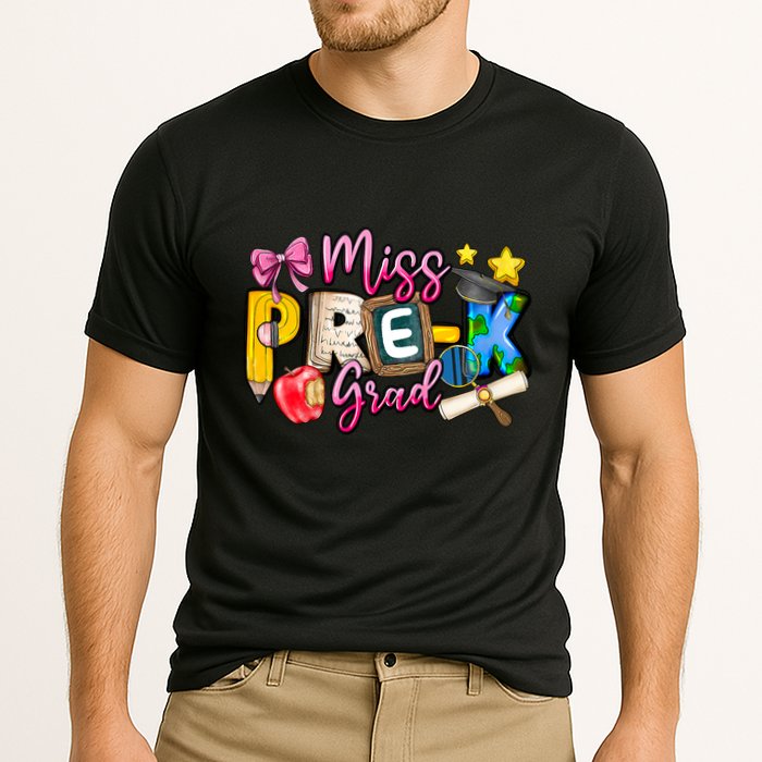 Miss PreK Grad Graduation Last Day Of School Cooling Performance Crew T-Shirt