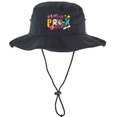 Miss PreK Grad Graduation Last Day Of School Bucket Hat