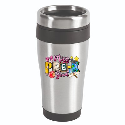 Miss PreK Grad Graduation Last Day Of School 16oz Travel Tumbler