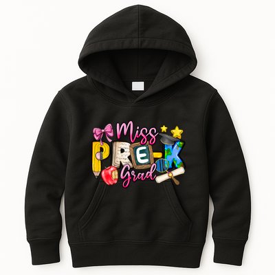 Miss PreK Grad Graduation Last Day Of School Kids Hoodie