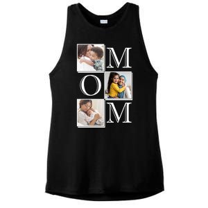 Mom Personalized Gift For Mothers Day Custom Photo Ladies PosiCharge Tri-Blend Wicking Tank