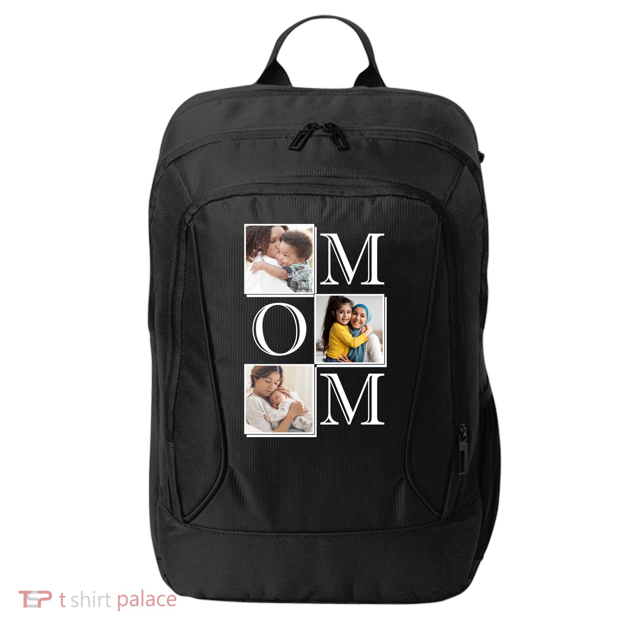 Mom Personalized Gift For Mothers Day Custom Photo City Backpack