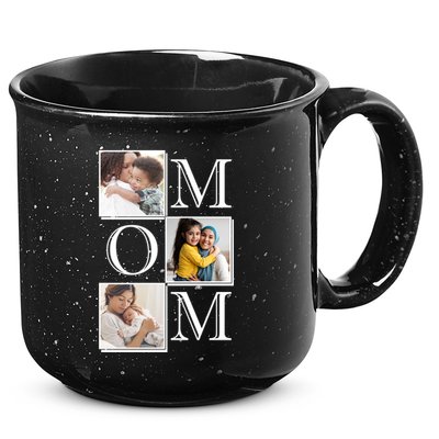 Mom Personalized Gift For Mothers Day Custom Photo 15oz Campfire Ceramic Mug
