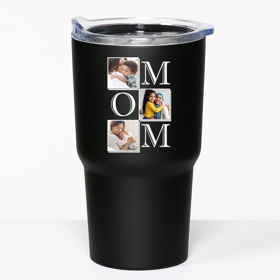 Mom Personalized Gift For Mothers Day Custom Photo Tumbler
