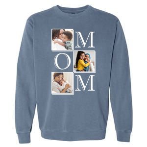 Mom Personalized Gift For Mothers Day Custom Photo Garment-Dyed Sweatshirt