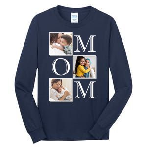 Mom Personalized Gift For Mothers Day Custom Photo Tall Long Sleeve T-Shirt