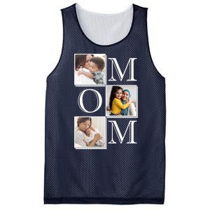 Mom Personalized Gift For Mothers Day Custom Photo Mesh Reversible Basketball Jersey Tank