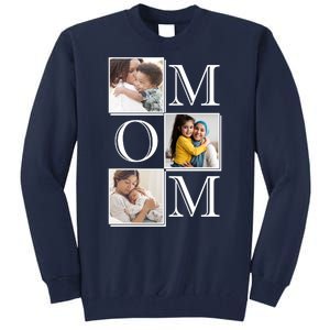 Mom Personalized Gift For Mothers Day Custom Photo Tall Sweatshirt