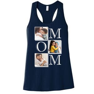 Mom Personalized Gift For Mothers Day Custom Photo Women's Racerback Tank