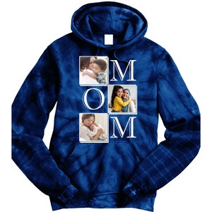 Mom Personalized Gift For Mothers Day Custom Photo Tie Dye Hoodie