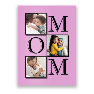 Mom Personalized Gift For Mothers Day Custom Photo Poster