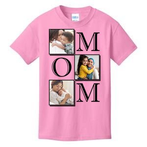 Mom Personalized Gift For Mothers Day Custom Photo Kids T-Shirt