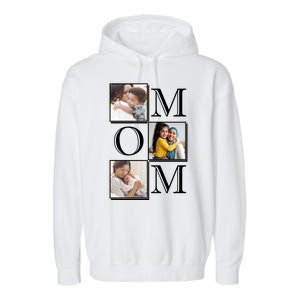 Mom Personalized Gift For Mothers Day Custom Photo Garment-Dyed Fleece Hoodie