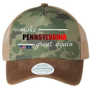 Make Pennsylvania Great Again Legacy Tie Dye Trucker Hat