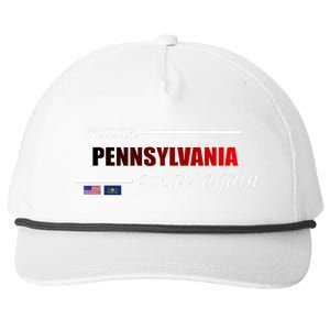 Make Pennsylvania Great Again Snapback Five-Panel Rope Hat