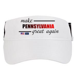 Make Pennsylvania Great Again Adult Drive Performance Visor