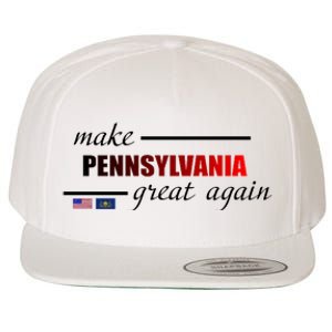 Make Pennsylvania Great Again Wool Snapback Cap