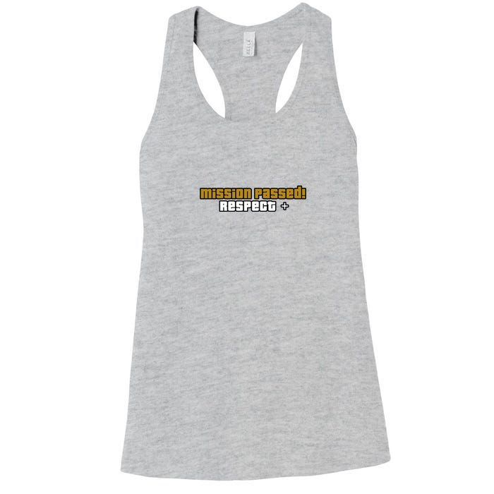 Mission Passed GTA SA Women's Racerback Tank