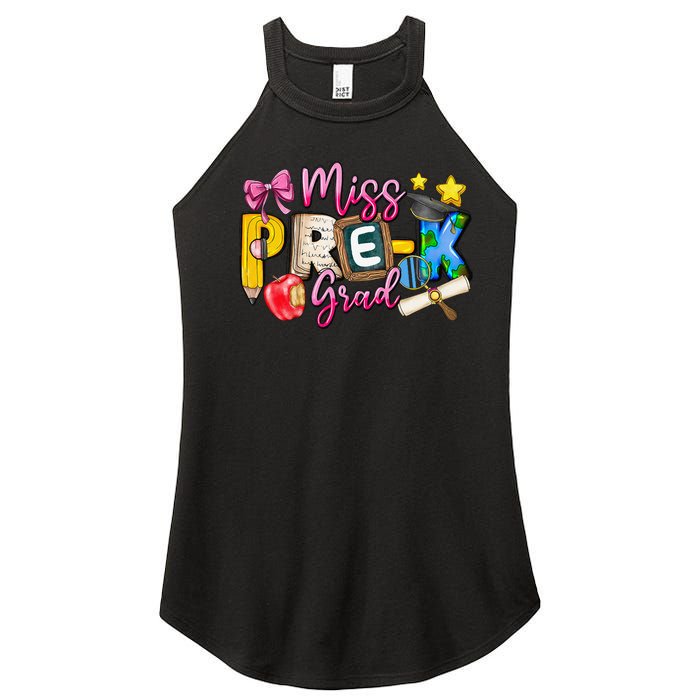 Miss PreK Grad Graduation Last Day Of School Women’s Perfect Tri Rocker Tank