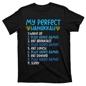 My Perfect Hanukkah Video Game Chanukah Jew T-Shirt