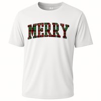 Merry Plaid Holiday Christmas Performance Shirt