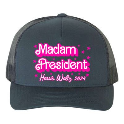 Madam President Harris 2024 Kamala Harris Waltz Yupoong Adult 5-Panel Trucker Hat