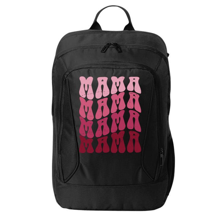 Mama Pink Hippie Retro City Backpack