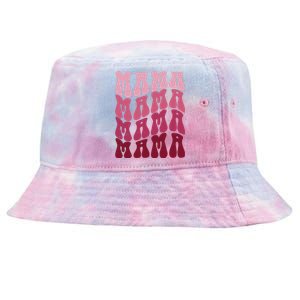 Mama Pink Hippie Retro Tie-Dyed Bucket Hat