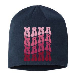 Mama Pink Hippie Retro Sustainable Beanie