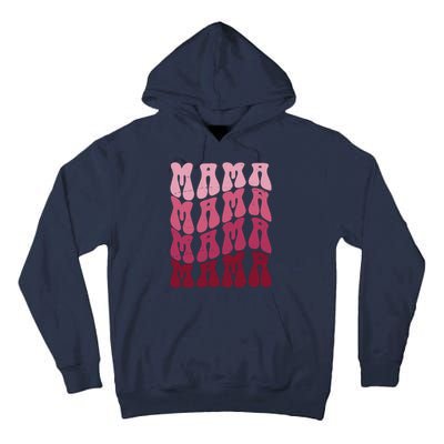 Mama Pink Hippie Retro Tall Hoodie