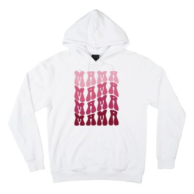 Mama Pink Hippie Retro Hoodie