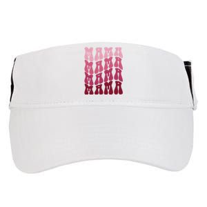 Mama Pink Hippie Retro Adult Drive Performance Visor