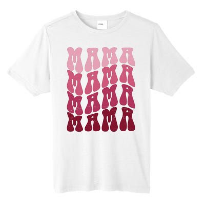 Mama Pink Hippie Retro Tall Fusion ChromaSoft Performance T-Shirt