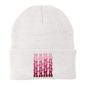 Mama Pink Hippie Retro Knit Cap Winter Beanie