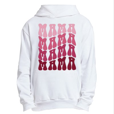 Mama Pink Hippie Retro Urban Pullover Hoodie