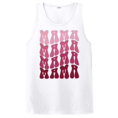 Mama Pink Hippie Retro PosiCharge Competitor Tank