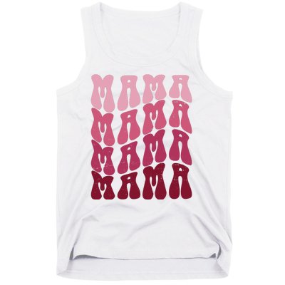 Mama Pink Hippie Retro Tank Top