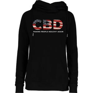 Make People Healthy Again Cbd Oil Cbd Womens Funnel Neck Pullover Hood