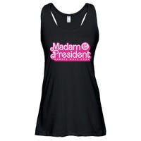 Madam President Harris Walz 2024 Ladies Essential Flowy Tank