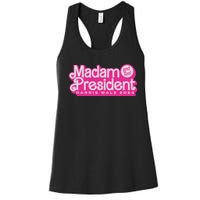 Madam President Harris Walz 2024 Women's Racerback Tank