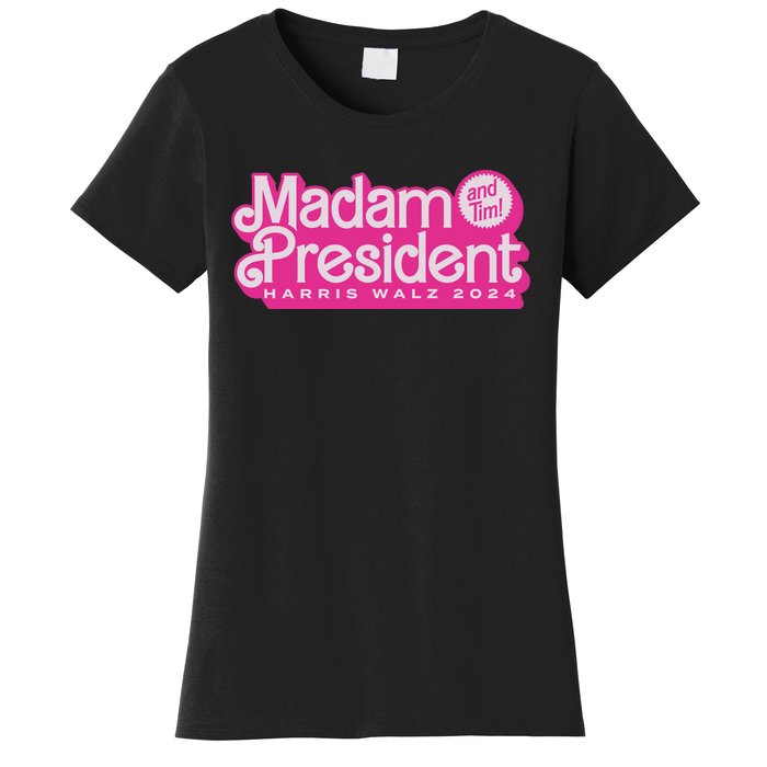 Madam President Harris Walz 2024 Women's T-Shirt